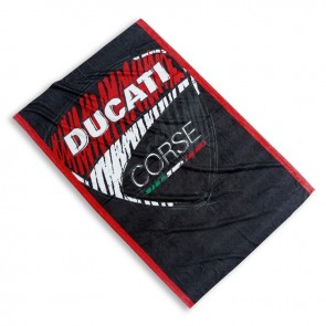 Ducati Corse Sketch Terry Cotton Beach Towel