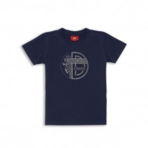 Ducati Emblema Short-Sleeved Kids T-Shirt